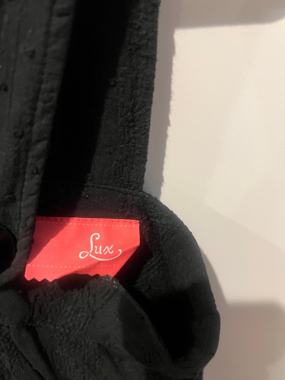 Black Button-Strap Top - Picture 7 of 7